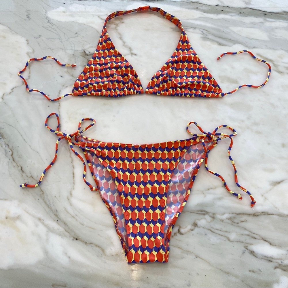 Mng Beach String Bikini Small - image 6